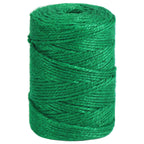 Tenn Well 328ft 3mm Jute Garden Twine Green Heavy Duty for Plants