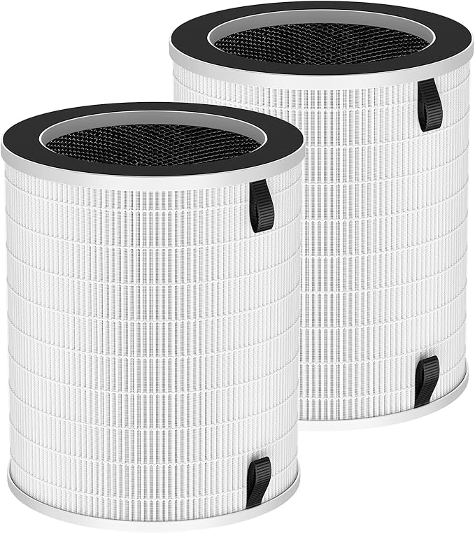 2 Pack Max/Mage/Mage Pro Replacement Filter Compatible with Afloia MAX/MAGE/MAGE PRO Purifier and Sans/Air-Honati/Compass Home Smart/Taylor Swoden/Cuckoo CAC-J1510FW/Rosewill RHAP-20001/20002