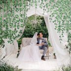 18 Pack 126 Feet Vines,Ivy,Ivy Garland,Fake Ivy,Fake Leaves,Ivy Vines,Artificial Vines,Green Vines,Leaves Room Decor,Vines for Bedroom,Wall Decor,Wedding Party