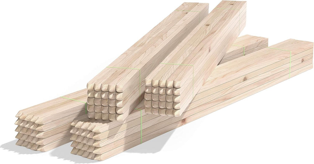 Greenes Fence 4 Ft. Garden and Sign Post Stakes (100 Pack)