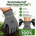 Trendara 8 Pairs gloves for men gardening gloves,garden gloves for women,Breathable latex dipped gloves,Suitable for weeding and warehouse handling