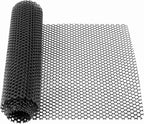 Plastic Wire Mesh Fence, Black Safety Fence Balcony Protection Net 39.3 Inch X 32.8FT Poultry Fence Roll for Garden Chicken Rabbit Construction Barrier(Size:1x20M - Mesh 1.8cm)