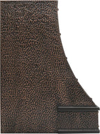 CT Copper Tailor Sloped Copper Vent Hood Island Mount,36'' W,36''H, 610 CFM Exhaust Fan,Stainless Steel Vent,LED Light,Dishwasher-Safe Baffle Filters,VH8TR1
