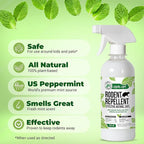 8oz Peppermint Oil Rodent Repellent Spray (2)