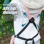 Berry&Bird Harvest Apron, Canvas Gardening Apron with Pockets and Harvesting Pouch Waterproof Harvesting Apron