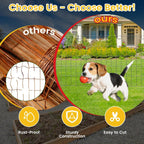 Welded Wire Fence, 5Ft x 50Ft 15Ga Chicken Wire Fencing, Garden Border Fencing Roll Metal Wire Mesh for Yard Vegetable Plant Protection Poultry Netting
