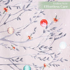 Maison d' Hermine Table Runner 100% Cotton Single Layer Table Runners 108 inches Long for Thanksgiving Christmas Decorations Home Kitchen Dining Party Wedding (Fairy Christmas, 14.5" x 108")