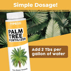 Palm Tree Fertilizer for All Palms and Ferns, Liquid Plant Food 8 oz (250mL)