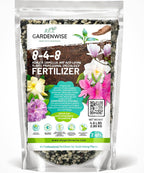 8-4-8 Acidic Fertilizer for Azaleas, Camellias (Camelia), Hydrangeas, Blueberries, Gardenias, Magnolia Trees, Evergreens, and Rhododendrons - Ideal Iron-Rich Plant Food (2 QUARTS)