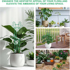 Plant Trellis for Potted Plants 12 Pack Stackable Indoor Outdoor Climbing Houseplant Support with Garden Wire for Pothos Hoya Ivy Flower