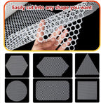 White Garden Fence Mesh 39.3″ Wide Safety Netting Plastic Net Fencing Roll Balcony Protection Window Isolation Net for Snow, Poultry, Chicken, Patio, Animal Barrie(Size:1x10M - Mesh 1.8cm,Color:White)