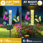 YHSOLAR Butterfly Rain Gauge with 6 Inch Plastic Tube