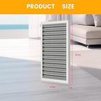 12x20x1 HVAC Furnace Air Filter, Lasts a Lifetime, Washable, the Last HVAC Filter You Will Ever Buy, Breathe Safely at Home or in the Office,Merv 8(Actual Size:11.69x19.8x0.8Inch)