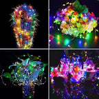 66Ft 200 LED Fairy Lights Plug in with Remote, Waterproof String Lights Outdoor& Indoor 8 Modes with Timer, LED Twinkle Light for Girl's Room Garden Patio Halloween Christmas Decorations (Multicolor)