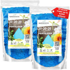 20-20-20 Water-Soluble Fertilizer – Powder for Liquid Plant Food for Indoor & Outdoor Plants, Orchids, Vegetables, Lawns, Flowers – 20 20 20 Fertilizer (20 QUARTS)