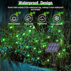 btfarm 4 Pack St Patricks Day Fairy Lights, 320LED 132FT Green Solar String Lights Outdoor Waterproof, 8 Modes Solar Twinkle Lights Irish Decorations for Tree Party Christmas Garden Yard Wedding