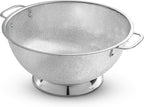 Bellemain Colander for Kitchen – 5 Qt Stainless Steel Strainer with Handle - 18/8 Pasta Strainer Bowl for Pasta, Spaghetti, Vegetables, Fruit, and Pot Draining - Stainless Steel Colander