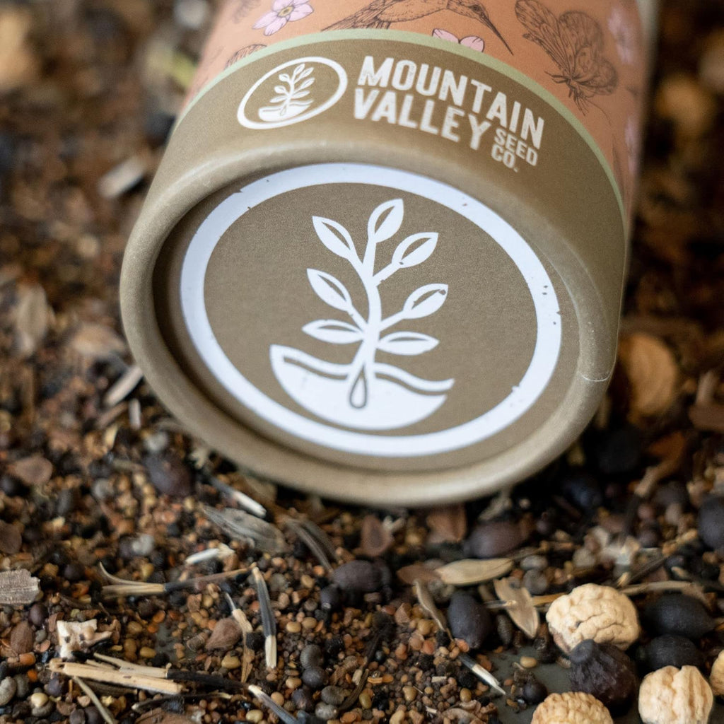 Wildflower Seeds Shaker - Hummingbird and Butterfly Mix - 100,000+ Wild Flower Seeds - in Beautiful Easy to Sow Seed Shaker - Attract Pollinators with These 23 Pure Non-GMO Varieties