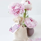 Andaz Press 40-Pack Personalized Quinceañera Favor Tags with String, Lilac Butterflies Custom Classic Thank You Gift Tags for Quince Años XV 15th Birthday Favor Gifts Quinceanera Decorations