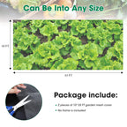 Unves 2 Pack 10x33 FT Garden Netting, Mosquito Net for Garden Protection