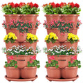 VIVOSUN 2-Pack 5 Tier Vertical Gardening Stackable Planter for Strawberries