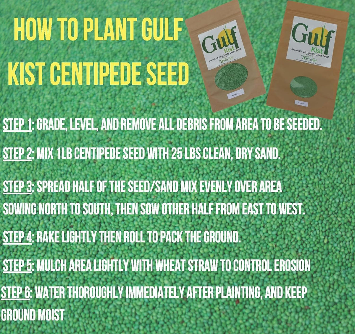 Centipede Grass Seed 5 Pound