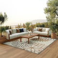 Nourison Home Aloha 7' x 10' Natural Outdoor Indoor/Outdoor Rug