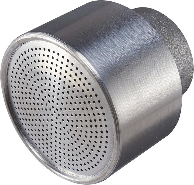 Dramm Water Breaker Nozzle with 400 Tiny Holes, For Greenhouse & Nurseryman, Saves Time & Water, Will not Damage or Flatten Plants, Silver