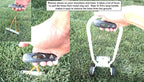 Step 'N Tilt Core Lawn Aerator Version 4 Kit (3.4 Inch Standard Length Coring Tines Without Soil Core Container)