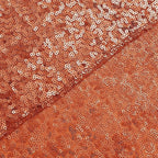 Sugargirl Orange Sequin Backdrop Curtain 2 Panels 2FTx8FT Glitter Orange Background Drapes Sparkle Photography Backdrop for Party Wedding Birthday Wall Decoration