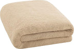 Cotton Paradise 100% Cotton 40x80 Oversized Bath Sheet, Extra Large Turkish Bath Towels for Bathroom, Beige Bathsheet