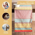 Maison d' Hermine Table Runner 100% Cotton Double Layer Table Runners 72 inches Long Decorative for Home Kitchen Dining Party Baby Shower Wedding Bridal Shower Spring Summer (Provence, 14.50" x 72")