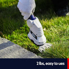 QWD Cordless Hedge Trimmer 7.2V, 4" Cordless Shear and 8" Shrubber Trimmer, 2 in 1 (Type-C) for Garden, Lawn.