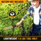 Hedge Trimmer Cordless Compatible with DEWALT 20V MAX Battery (No Battery), Electric Hedge Trimmer Cordless Grass Trimmer, Bush Trimmer Grass Shears Handheld for Yard, Garden, Lawn