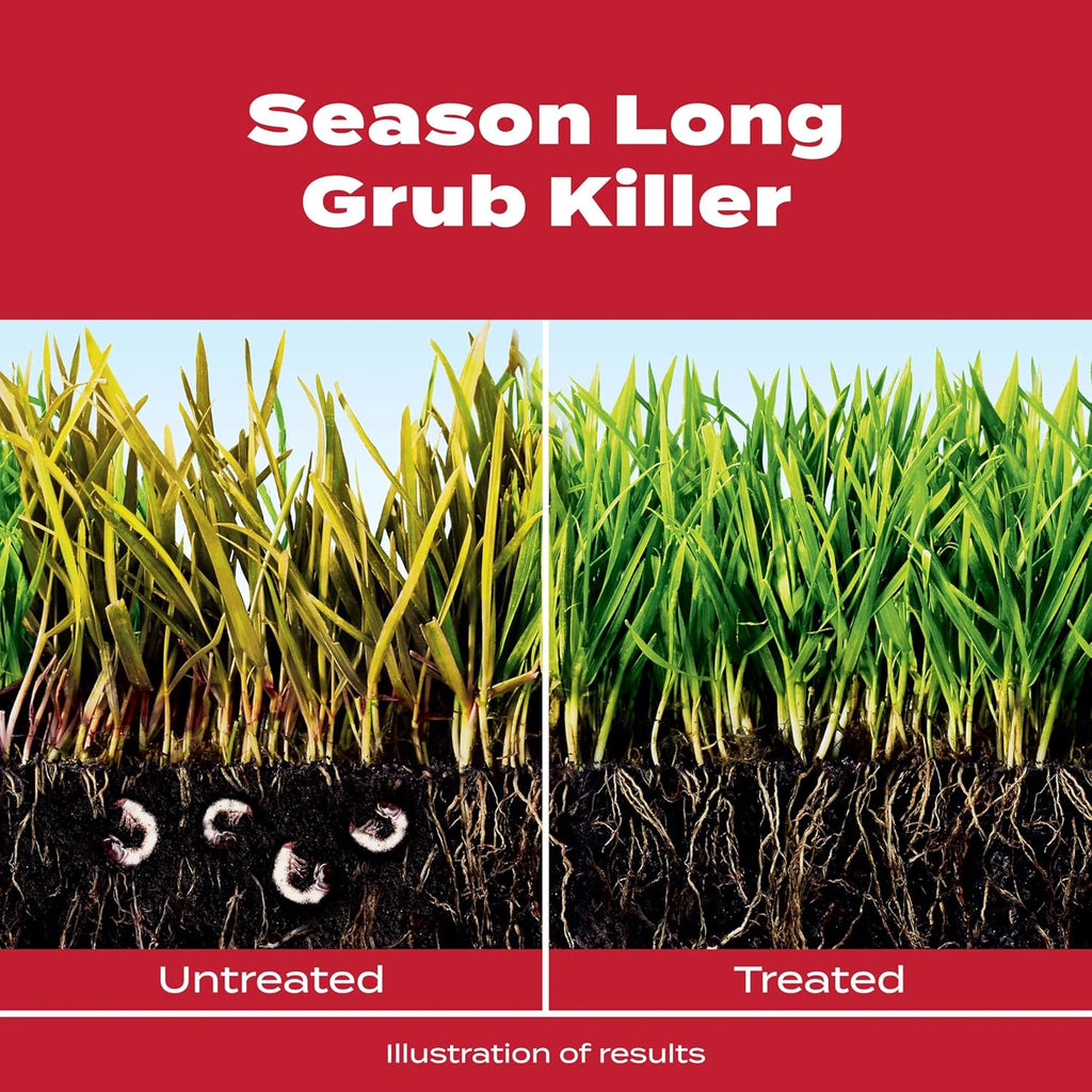 Scotts GrubEx1 Season Long Grub Killer, Protects Lawns Up to 4 Months, 5,000 sq. ft., 14.35 lbs.