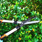 GARCARE Hedge Clippers Pruning Shears 4 in 1 Set High Carbon Steel Folding Saw, Branch Cutter, Tree Pruner, Garden Scissors, Tree & Shrub Care Kit