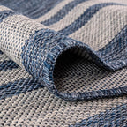 Keen Home Design Terrace Outdoor Area Rug - 6x9 Washable Indoor/Outdoor Rug for Patio, Kitchen, Balcony, Beach, Garden, Deck and Porch, Size: 6'x8'10"