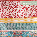 Maison d' Hermine Table Runner 100% Cotton Double Layer Table Runners 72 inches Long Decorative for Home Kitchen Dining Party Baby Shower Wedding Bridal Shower Spring Summer (Marquise, 14.50" x 72")