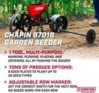 Chapin Garden Seeder with 6 Seed Plates, Model# 8701B