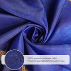 Marble Shower Curtain, Blue Marble Shower Curtain Set, Abstract Luxury Navy Blue Gold Glitter Veins Texture Marble Shower stall Curtain for Bathroom, Waterproof Fabric with 12 Hooks, 72 x 72 inches