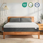 12 Inch Queen Green Tea Memory Foam Mattress for Cool Sleep & Pressure Relief, Bed in a Box, Removable Cover No Fiberglass, CertiPUR-US Certified