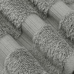Chakir Turkish Linens 100% Cotton Premium Turkish Towels for Bathroom | 30'' x 60'' Large Bath Towels (4 Piece, Gray)