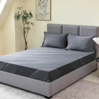 Full Mattress 6 Inch Charcoal Memory Foam in a Box, CertiPUR-US Certified, Fiberglass Free, Gel Double Mattress, Made in The USA of US Foam, 75" × 54" × 6", Medium