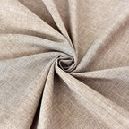 Fitable Faux Linen Tablecloths Rectangle 60 x 102 Inch - 6 Pack Neutral Table Clothes for 6 Foot Tables, Nature Faux Burlap Table Covers for Dining, Party, Wedding, Banquet, Buffet
