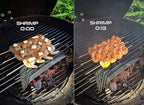 Norsk Designs Kettle Grill Indirect Cooking Kit, 21.5 Inch Stainless Steel Grate & Heat Shield, Fits 22 Inch Weber Grills (and other kettle-style grills with 21.5" grate size)