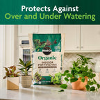 Miracle-Gro Organic Indoor Potting Mix, Protects Against Over and Under Watering, for Indoor Container Plants, Houseplants and Starter Plants, OMRI Listed, 16 qt.