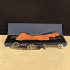 SV Handmade cast Manganese Steel Chopping Blade Sword, Full Tang, Outdoor, Hunting, Camping, Hiking, Survival, with Protective Cover, Multiple Styles to Choose from