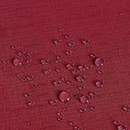 Outdoor Tablecloth Wrinkle-Free Stain Resistant Waterproof Polyester Fabric Table Cover with Zipper Umbrella Hole for Picnic/Party/Dinner/Patio Garden(60inch Round,Zippered,Red)