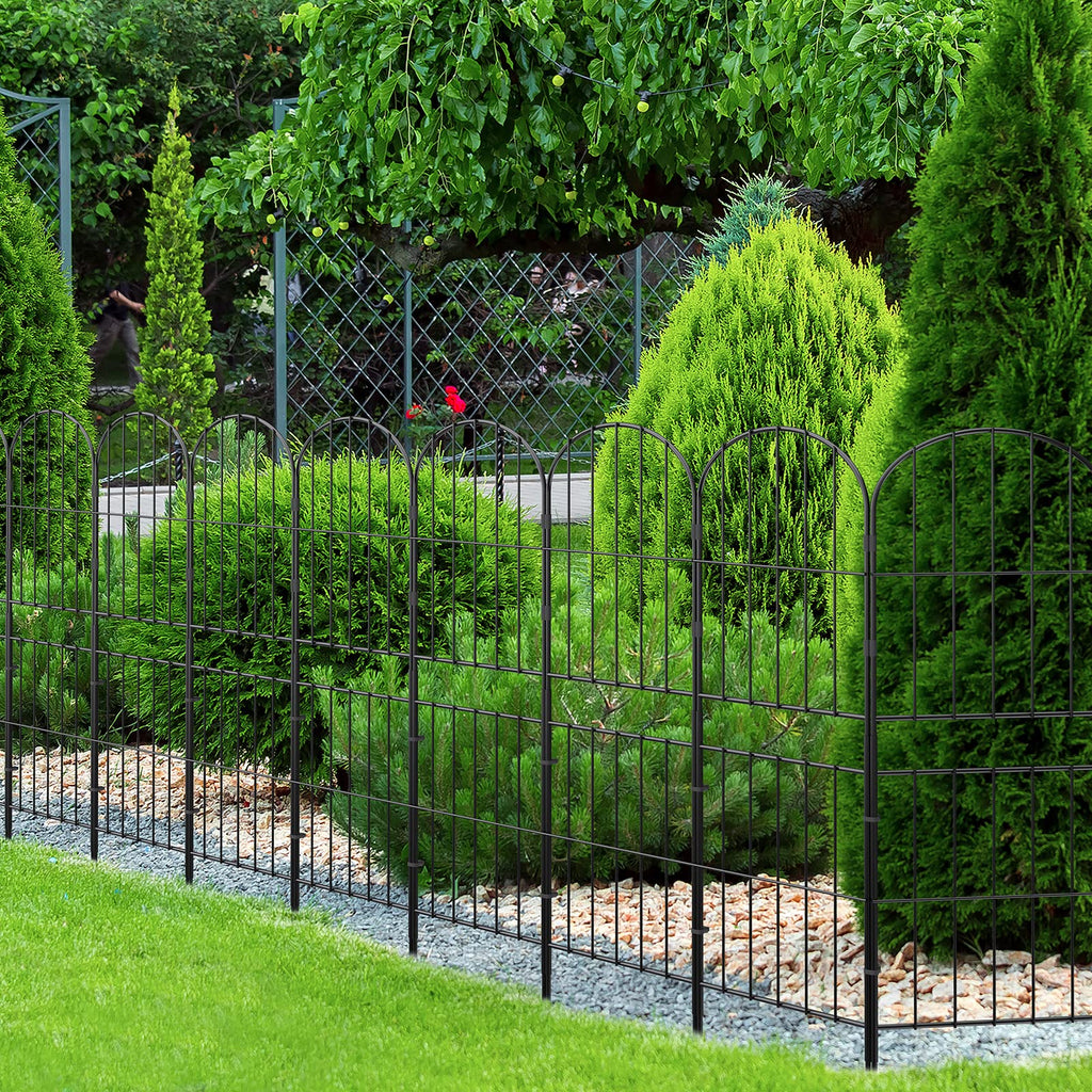 Decorative Garden Fence Fencing 36in (H) x 10ft (L) Animal Barrier for Dog