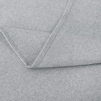 NLMUVW Square Linen Tablecloth, Light Grey Small Table Cloth Water Resistant Textured for Kitchen Dining Party Cafe, 54 x 54 Inch